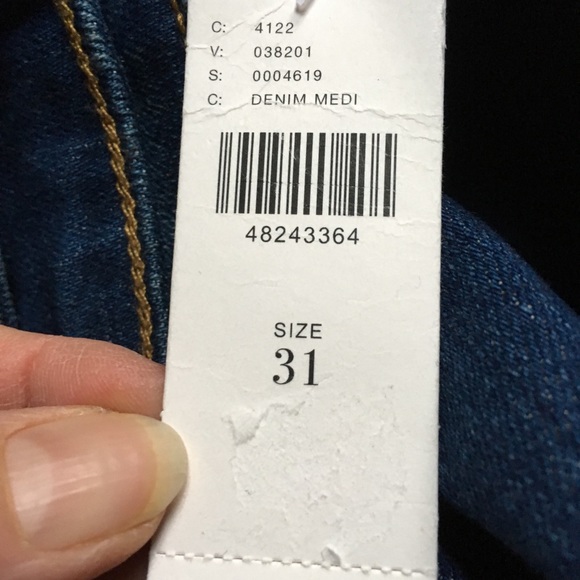 Anthro Pilcro High Rise Relaxed Straight Jeans - Picture 7 of 8